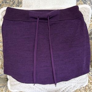 Purple Mini Pencil Skirt for Work